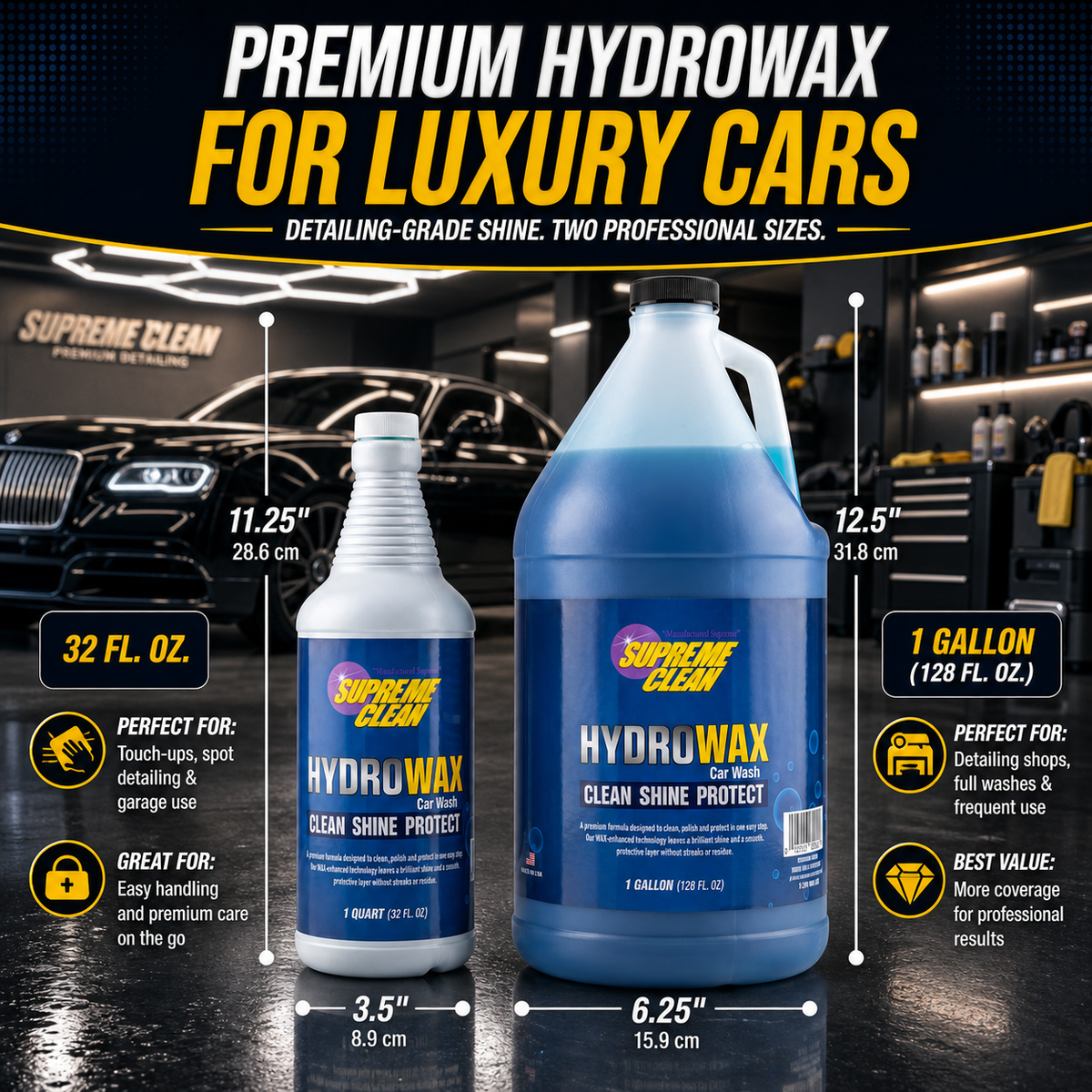 Hydrowax Car Wash 32oz