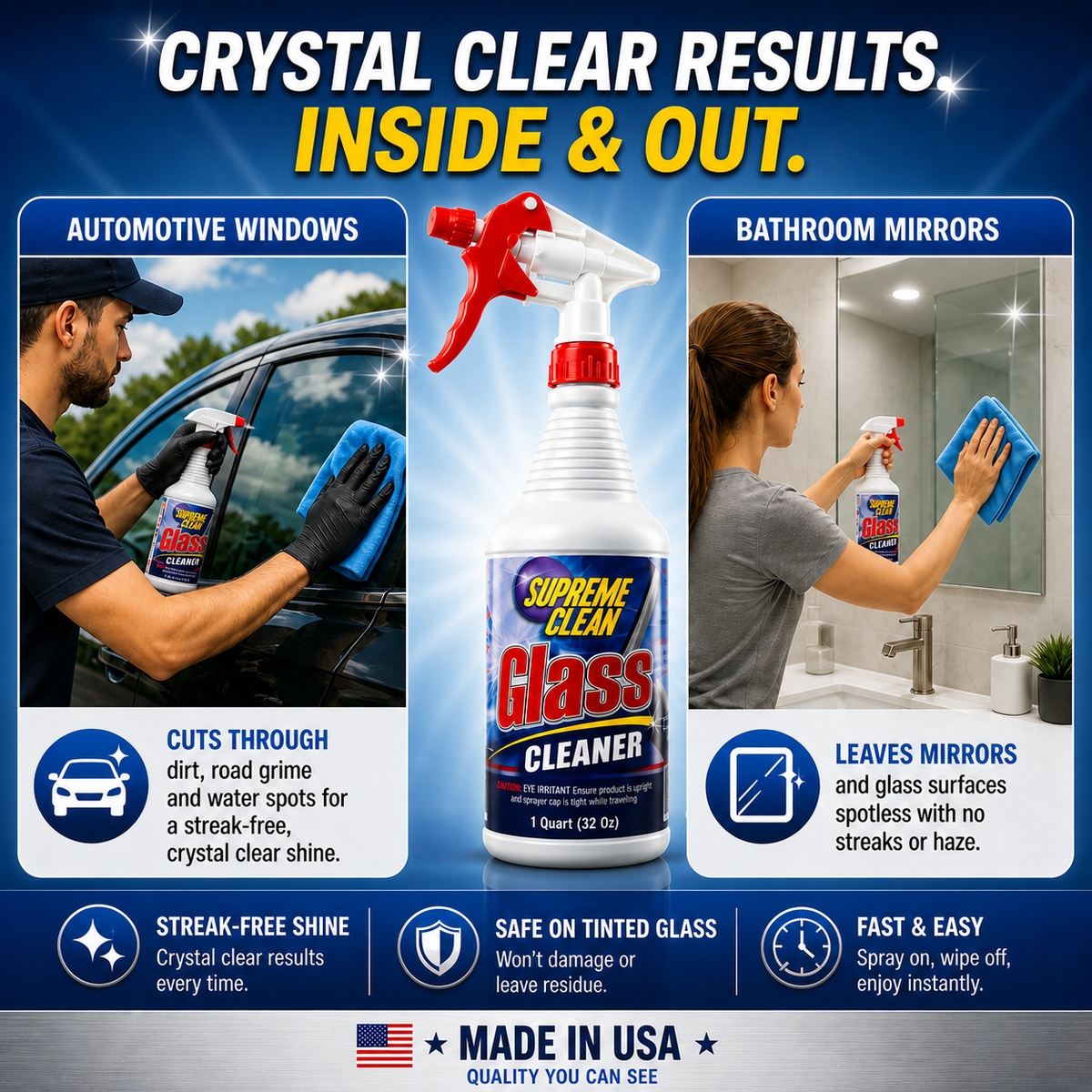 Glass Cleaner 32oz