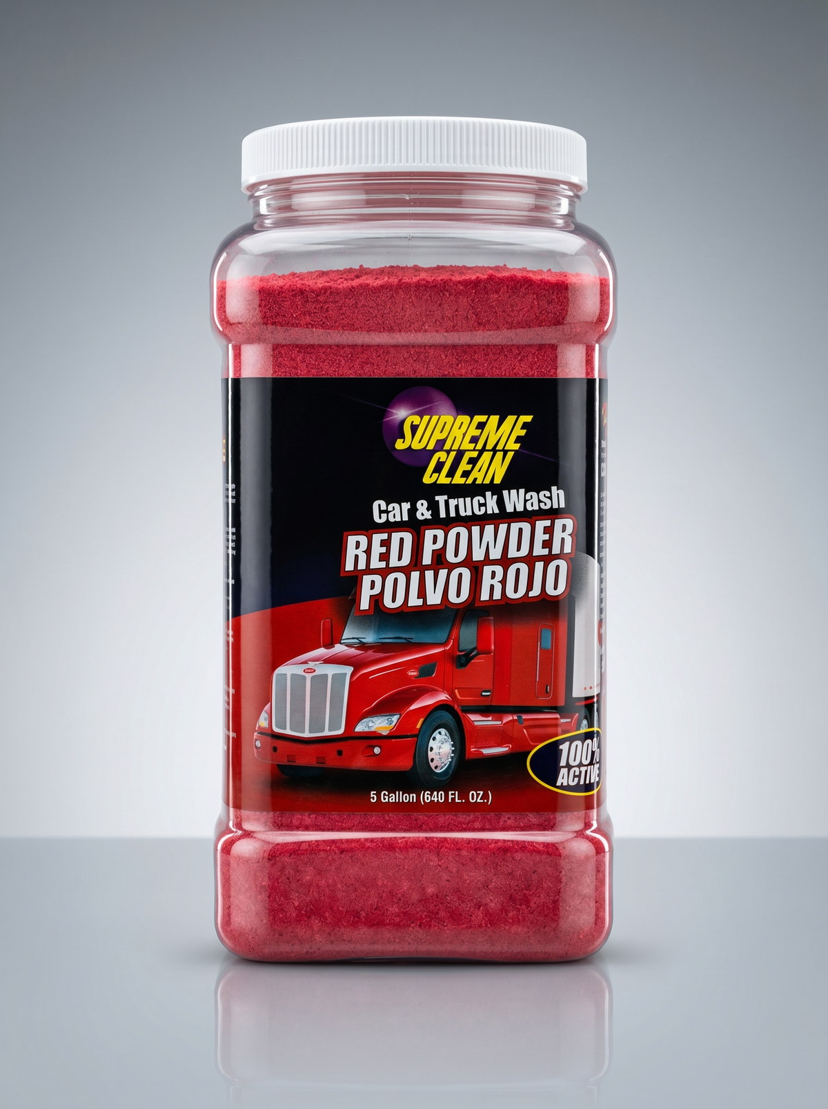 Car &amp; Truck Wash Red Powder