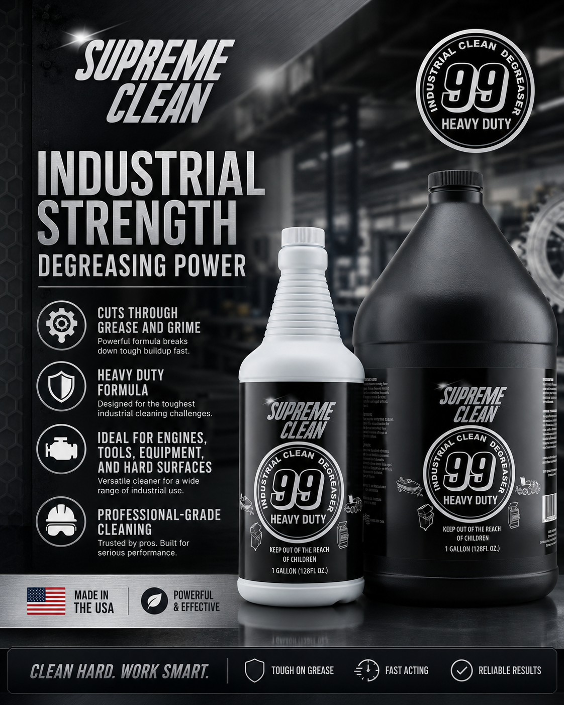 Industrial Clean Degreaser