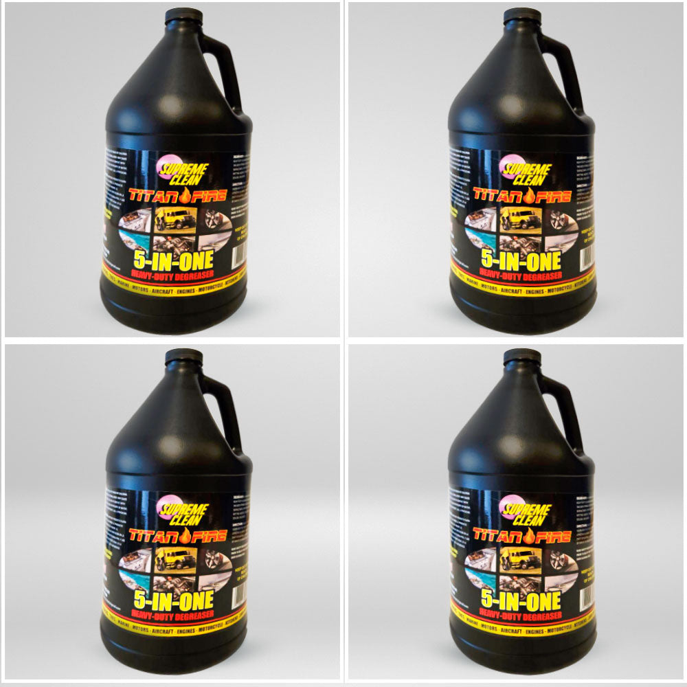 Degreaser TITAN Fire/ Box 4x1 Galones