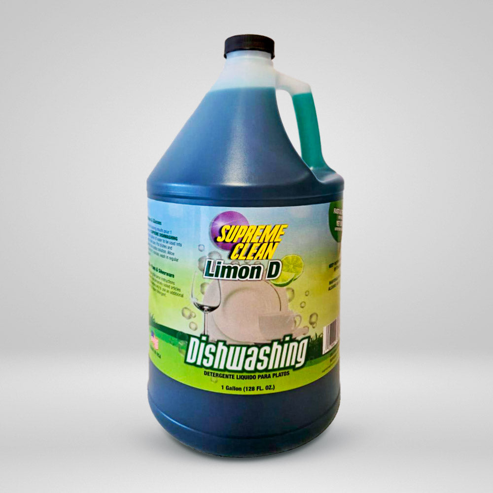 Dishwashing Lemon D Soap/ Tank = 1 gallons/ Box 4x1 Galones