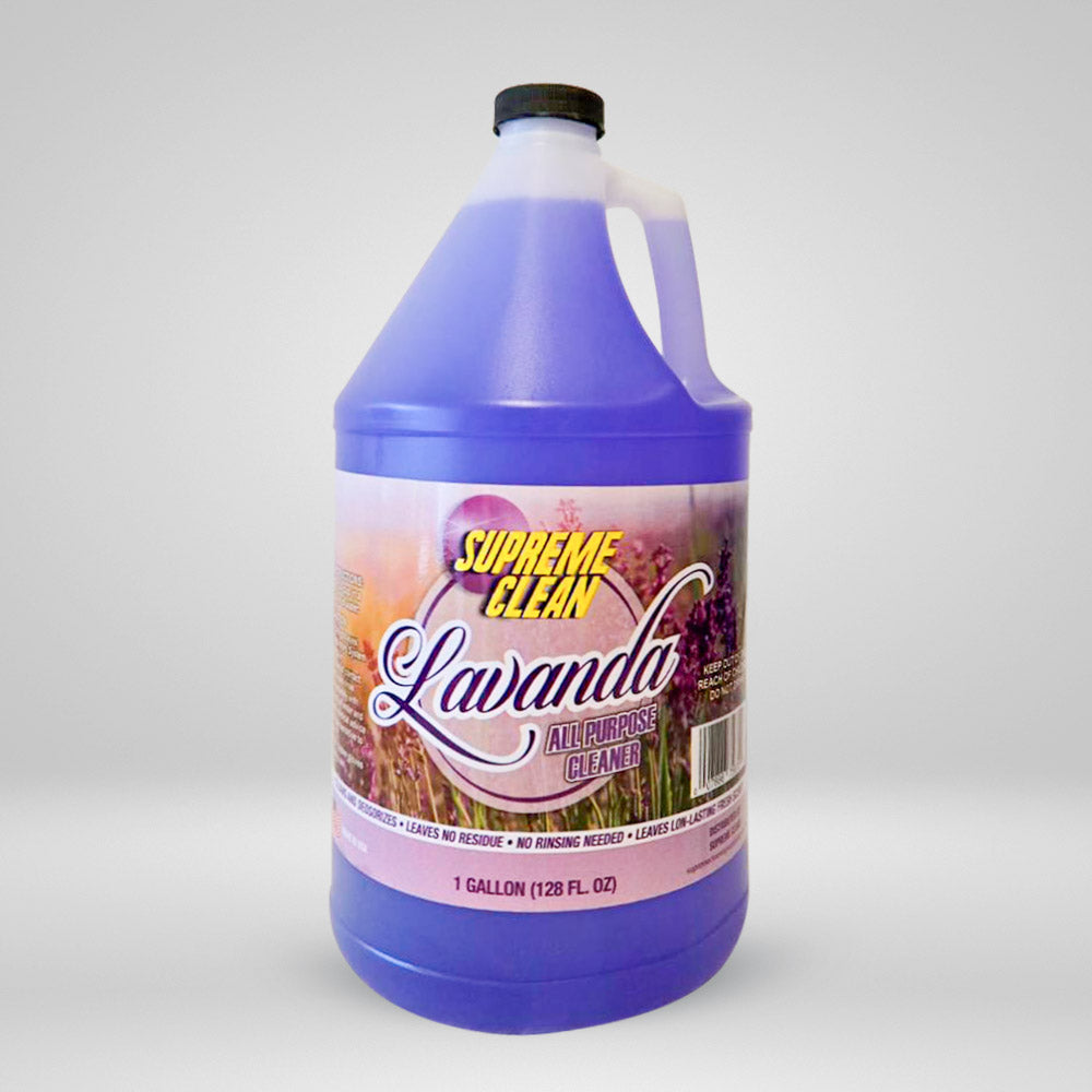 Lavanda all Purpose Cleaner/ Tank = 1 gallons/ Box 4x1 Galones