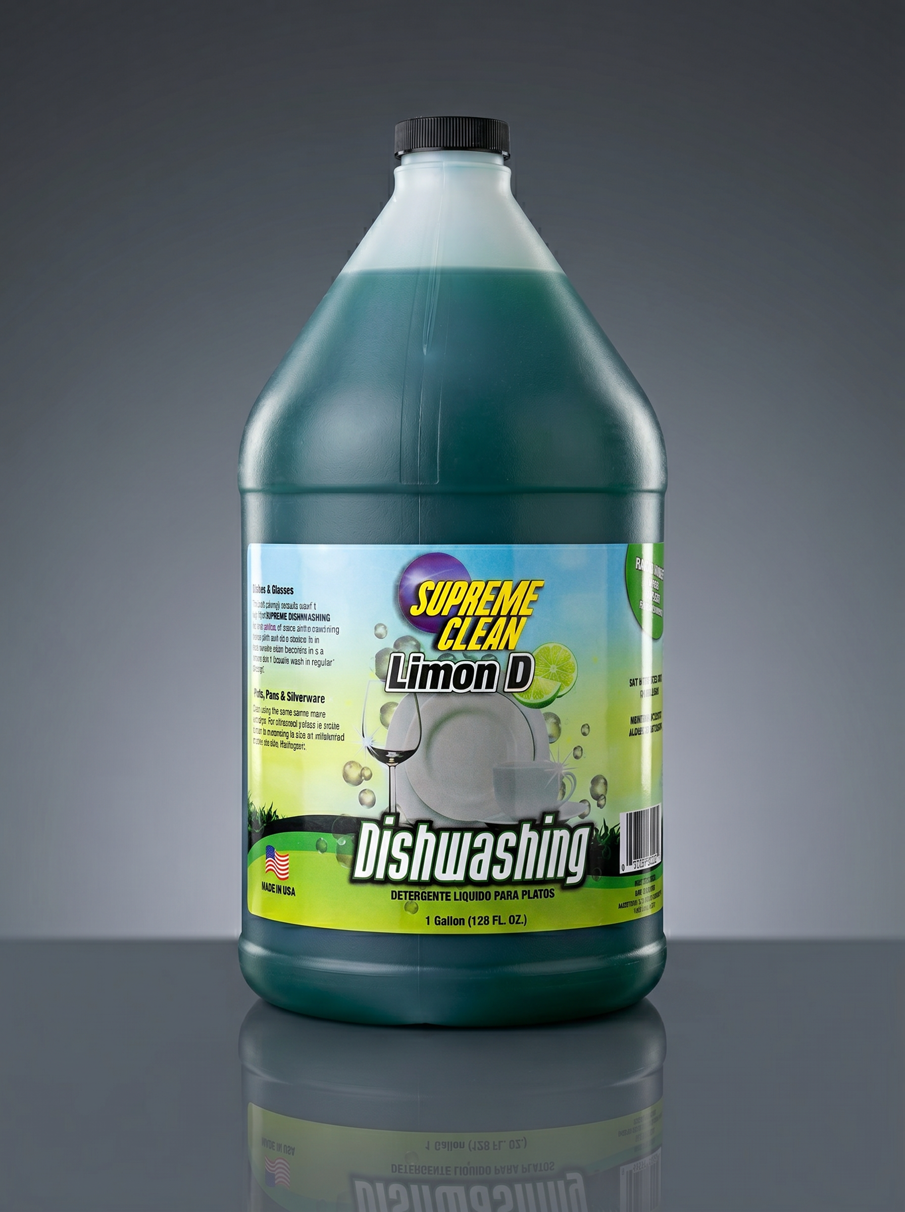 Dishwashing Lemon D Soap - Supreme Clean Supra Innovations