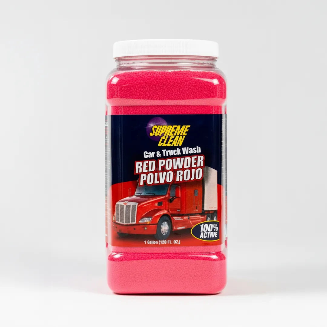 CAR  & TRUCK WASH RED POWER / Box 6x1 Galones