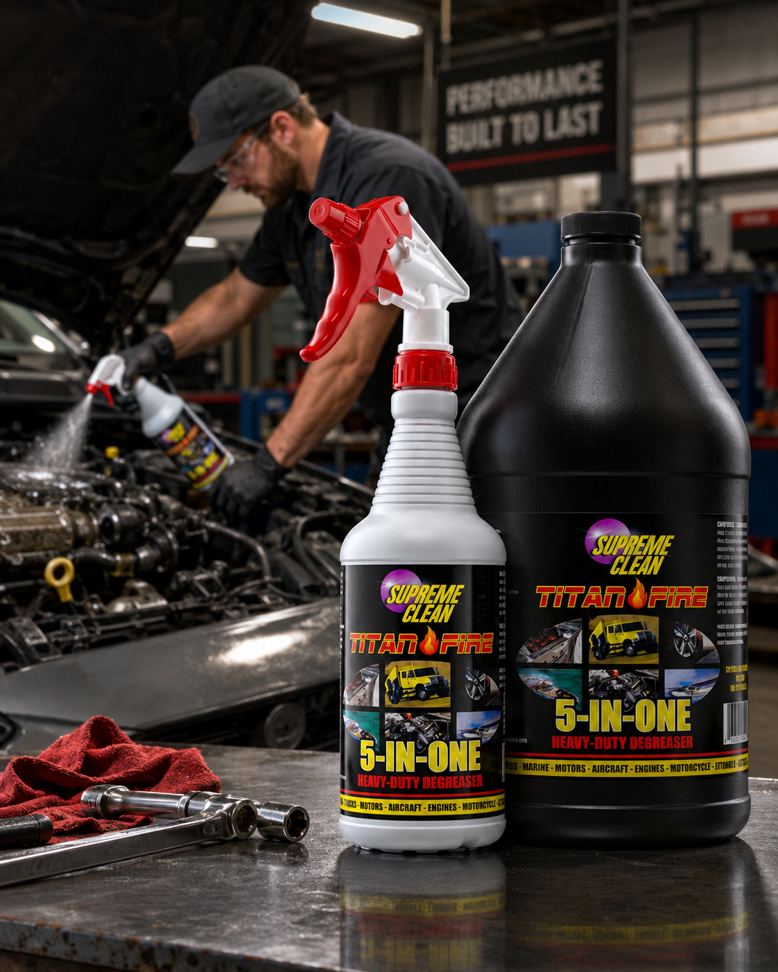 Titan Fire 5-In-One 32oz